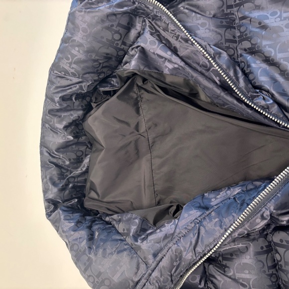 COPY - Dior Oblique Down Jacket Black Technical Jacquard Size Large - Picture 7 of 9